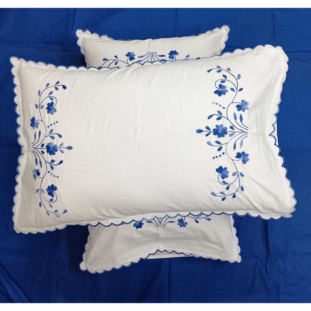 Blue Iris Cushion Cover