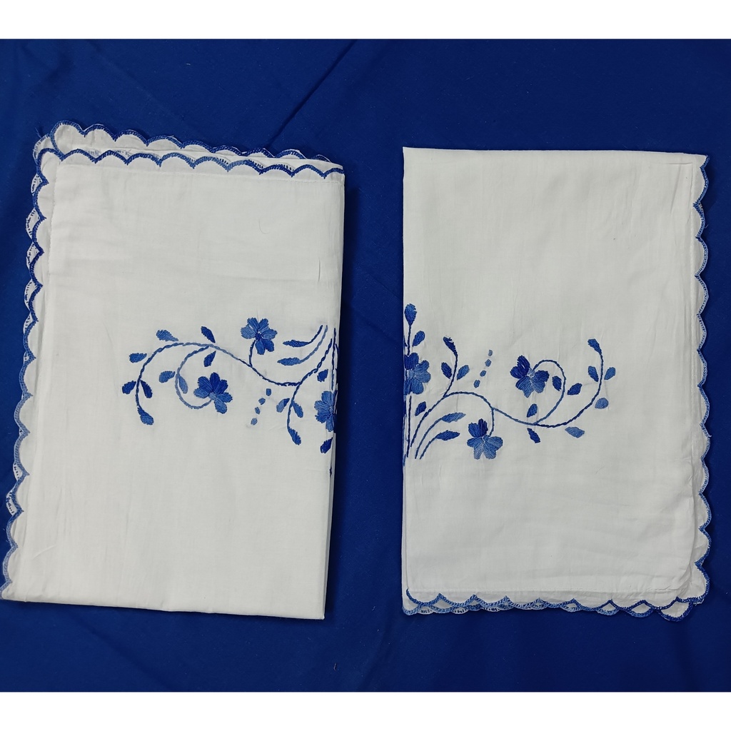 Blue Iris Cushion Cover