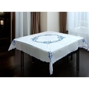 Blue Diamond Table Cover