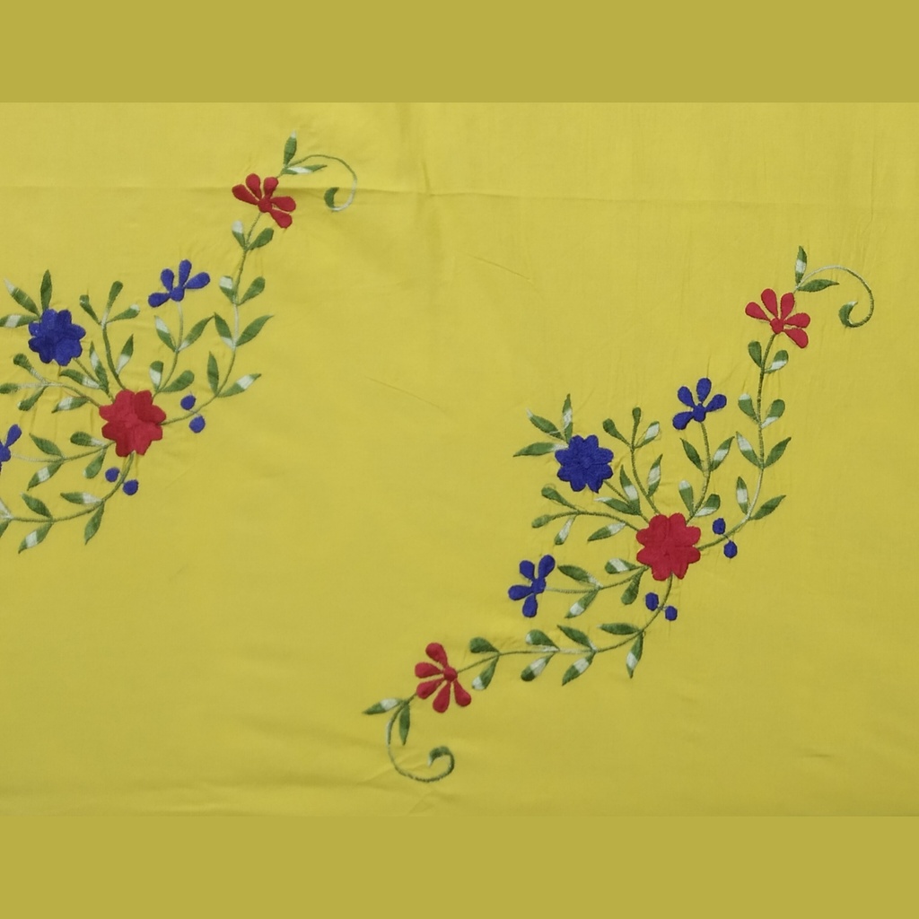 Garden Yellow Bedsheet