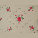 Laal Gulaab - Beige Bedsheet