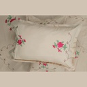 Laal Gulaab - Beige Bedsheet