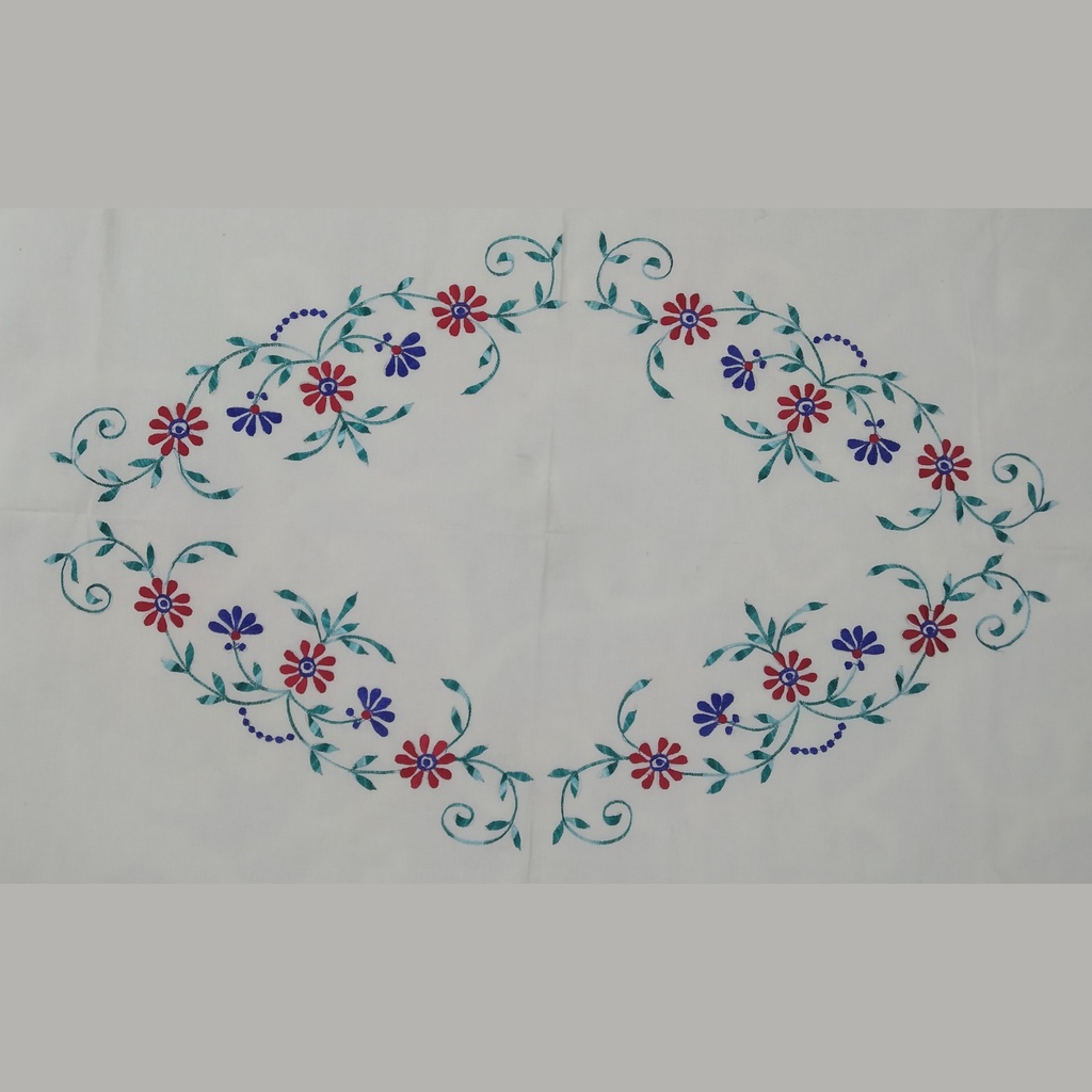 Cream Garden Bedsheet