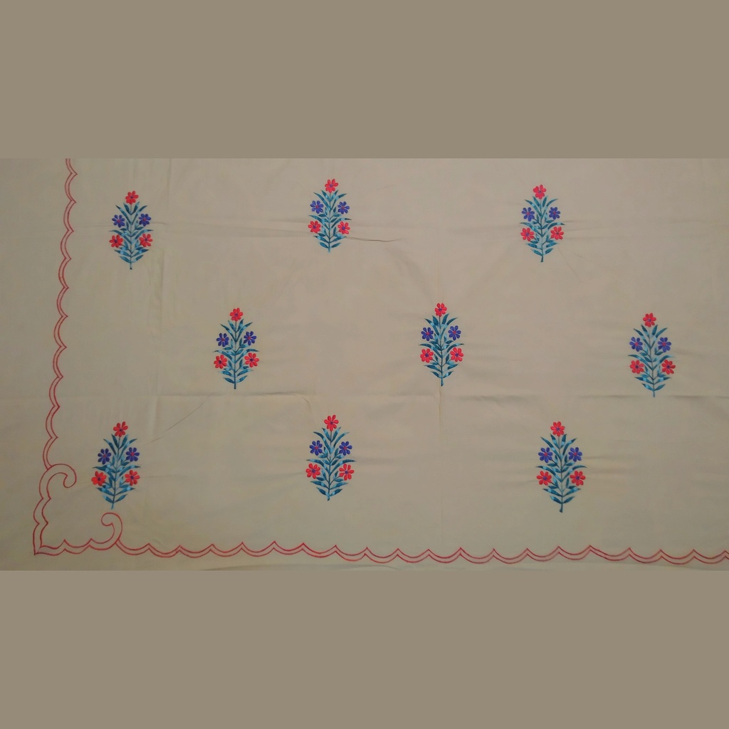 Beige Garden Bedsheet