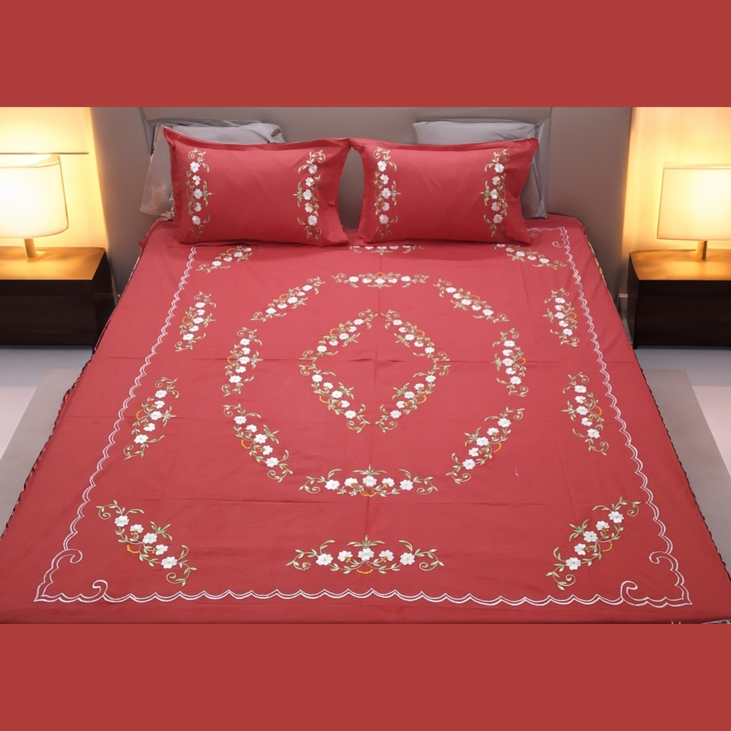 Apple Red Bedsheet