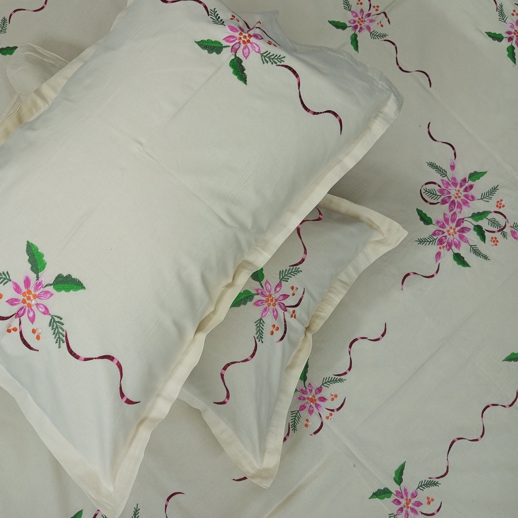 Badami Beige Bedsheet