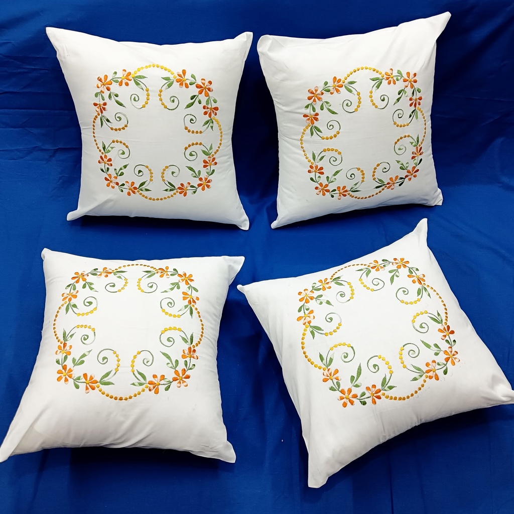Rangoli Multicoloured Cushion Cover