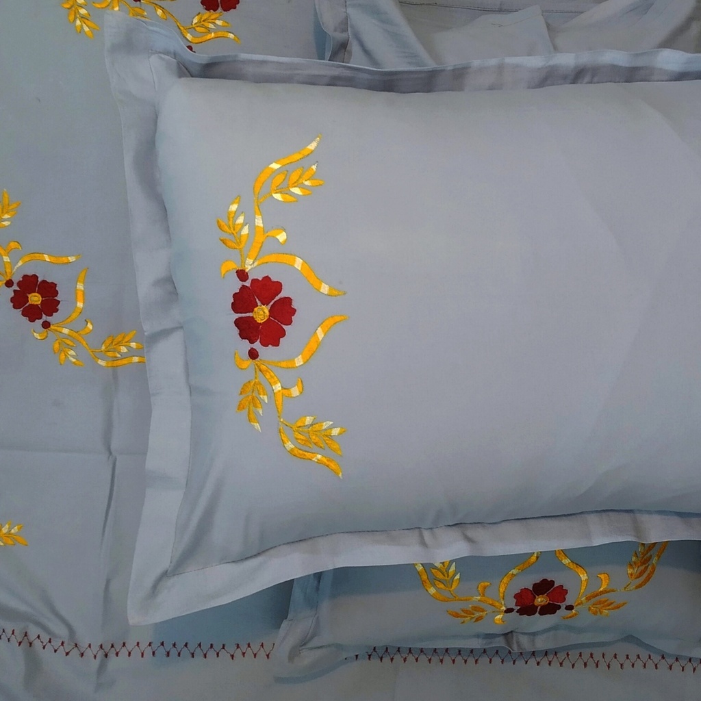 Meghbalika - Cloudy Grey Bedsheet 
