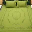 Sabz Rang Guldasta - Lime Green Bedsheet