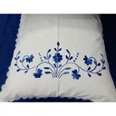 Iris Blue Pillow Cover 