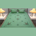 Samandari Leher - Mint Green Bedsheet 