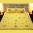 Sunehri Raatein - Sunny Yellow Bedsheet 