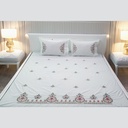 Shaahi Sada - Monarch White Bedsheet 