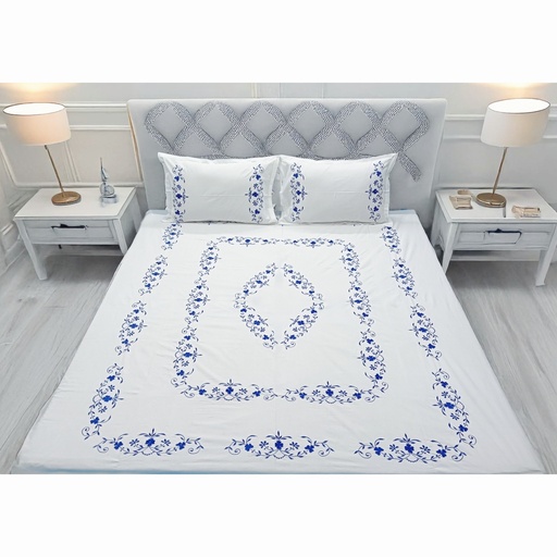 [KHUSHN01] Khushnuma - White Bedsheet 