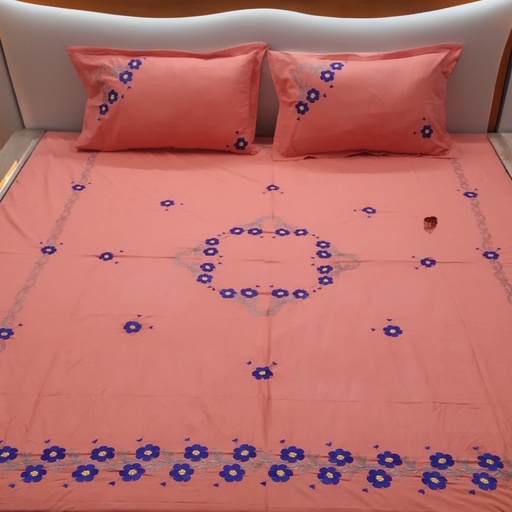 [CORORA01] Gerua - Sunset Orange Bedsheet 