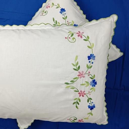 [GRSCAR01]  Scarlet Green Pillow Cover 