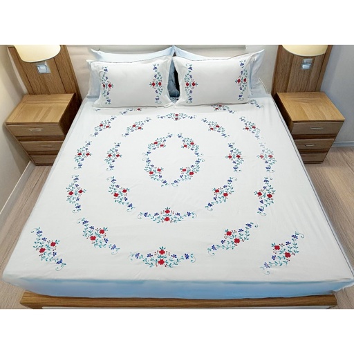 [DILKAS01] Dilkash - White Bedsheet 