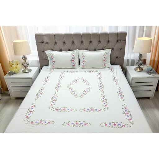 [PAKEEZ01] Pakeeza - White Bedsheet 